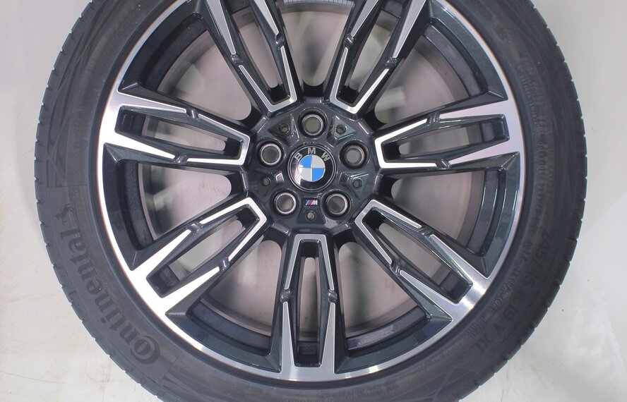BMW BMW 5 er i5 G60 G61 935M 19 Zoll Felgen Continental Sommerkompletträder Original
