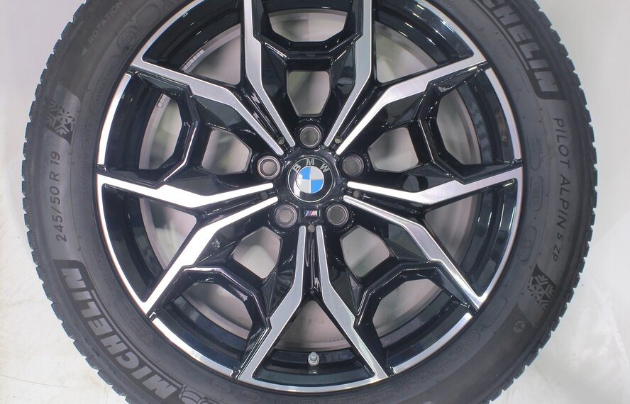 BMW BMW X3 X4 G01 G02 887M 19 Zoll Felgen Michelin Runflat Winterkompletträder Original