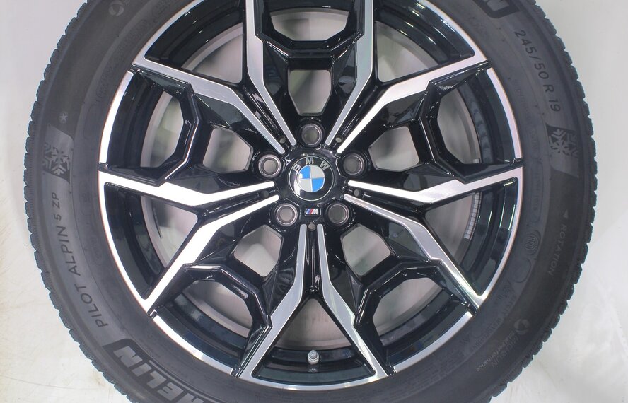 BMW BMW X3 X4 G01 G02 887M 19 Zoll Felgen Michelin Runflat Winterkompletträder Original