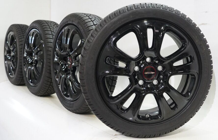 Mini Mini Cooper / S / One / Cabrio F55 F56 F57 JCW510 17 Zoll Felgen Dunlop Runflat Winterkompletträder Original