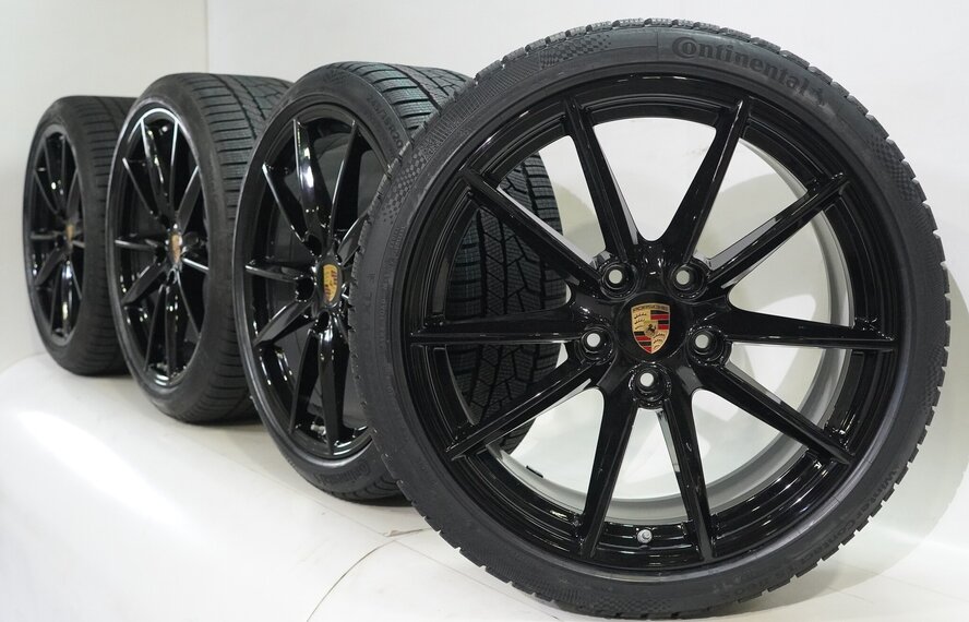Porsche Porsche 911 992 Carrera S 4S Targa 4S 20 & 21 Zoll Felgen Continental Winterkompletträder Neu Original