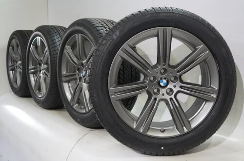 BMW BMW X5 G05 X6 G06 736 20 Zoll Felgen Bridgestone Runflat Winterkompletträder Neu Original
