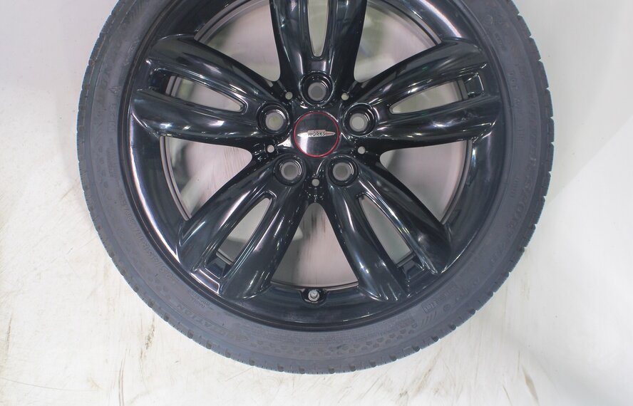 Mini Mini Cooper / S / One / Cabrio F55 F56 F57 JCW501 17 Zoll Felgen Dunlop Runflat Winterkompletträder Original