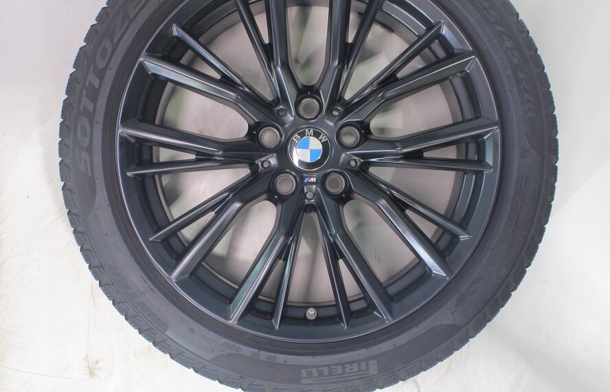 BMW BMW 2 er 3 er 4 er G20 G21 G22 G42 796M 18 Zoll Felgen Pirelli Runflat Winterkompletträder Neu Original