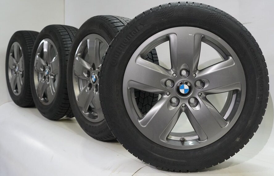 BMW BMW 1 2 er F40 F44 2 er Gran Coupe 517 16 Zoll Felgen Continental Runflat Winterkompletträder Original