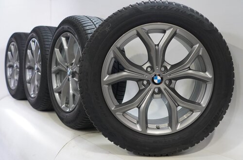 BMW BMW X5 G05 X6 G06 735 19 Zoll Felgen Pirelli Runflat Winterkompletträder Original