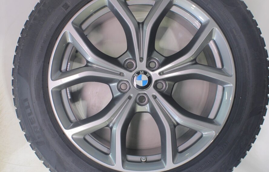 BMW BMW X5 G05 X6 G06 735 19 Zoll Felgen Pirelli Runflat Winterkompletträder Original