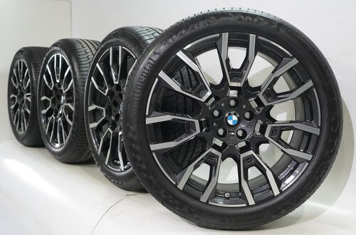 BMW BMW X5 G05 X6 G06 915M 21 Zoll Felgen Continental Runflat Sommerkompletträder Original