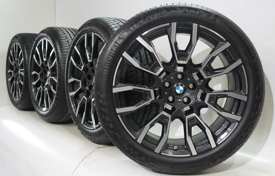 BMW BMW X5 G05 X6 G06 915M 21 Zoll Felgen Continental Runflat Sommerkompletträder Original