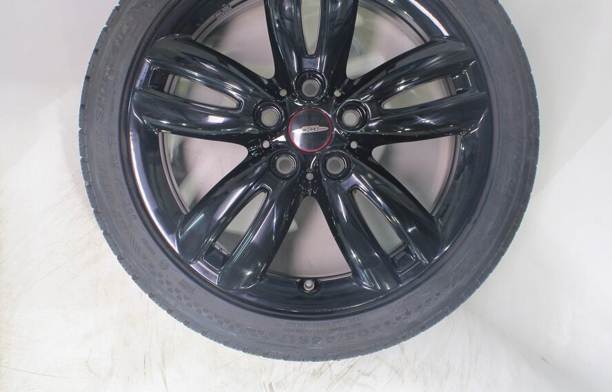 Mini Mini Cooper / S / One / Cabrio F55 F56 F57 JCW501 17 Zoll Felgen Dunlop Runflat Winterkompletträder Original