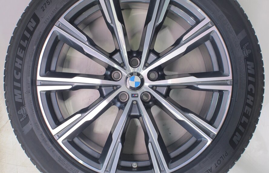 BMW BMW X5 G05 X6 G06 740M 20 Zoll Felgen Michelin Runflat Winterkompletträder Original