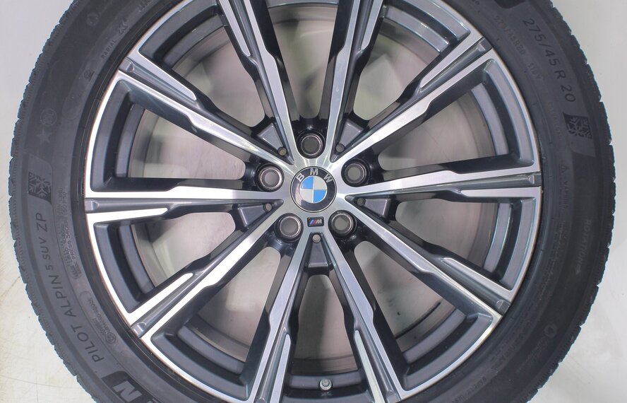 BMW BMW X5 G05 X6 G06 740M 20 Zoll Felgen Michelin Runflat Winterkompletträder Original