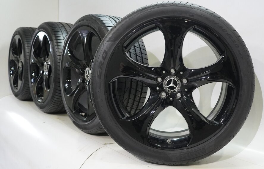 Mercedes Mercedes S-Klasse W222 20 Zoll Felgen Pirelli Runflat Sommerkompletträder Original