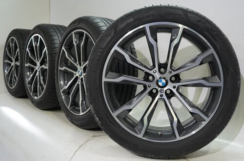 BMW BMW X3 X4 G01 G02 699M 20 Zoll Felgen Pirelli Runflat Sommerkompletträder Original