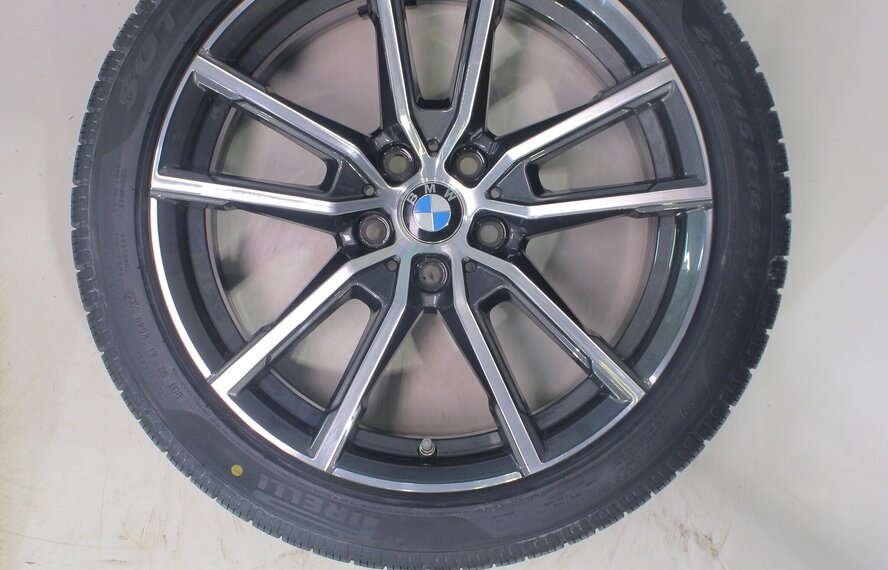 BMW BMW 2 er 3 er 4 er G20 G21 G22 G42 780 18 Zoll Felgen Pirelli Runflat Winterkompletträder Neu Original