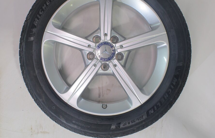 Mercedes Mercedes A B CLA Klasse W177 C118 W247 17 Zoll Felgen Michelin Winterkompletträder Original
