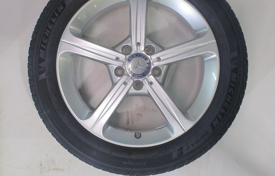 Mercedes Mercedes A B CLA Klasse W177 C118 W247 17 Zoll Felgen Michelin Winterkompletträder Original