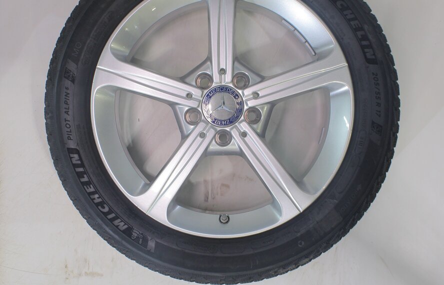 Mercedes Mercedes A B CLA Klasse W177 C118 W247 17 Zoll Felgen Michelin Winterkompletträder Original