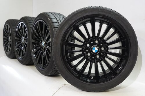 BMW BMW 3 4 er F30 F31 F32 F33 F36 416 18 Zoll Felgen Continental Runflat Winterkompletträder Original
