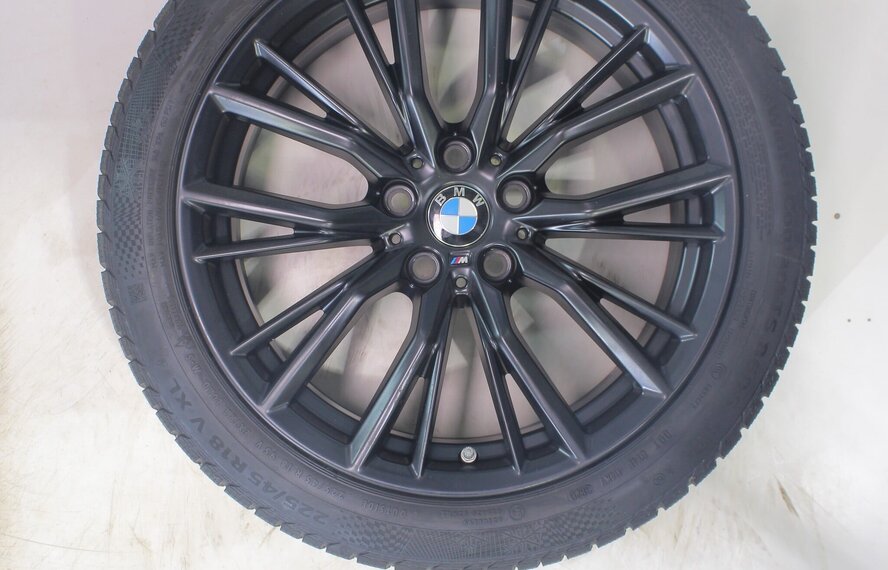BMW BMW 2 er 3 er 4 er G20 G21 G22 G42 796M 18 Zoll Felgen Continental Runflat Winterkompletträder Neu Original