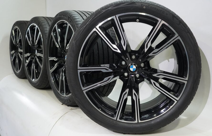 BMW BMW X5 G05 X6 G06 747M 22 Zoll Felgen Continental Sommerkompletträder Original