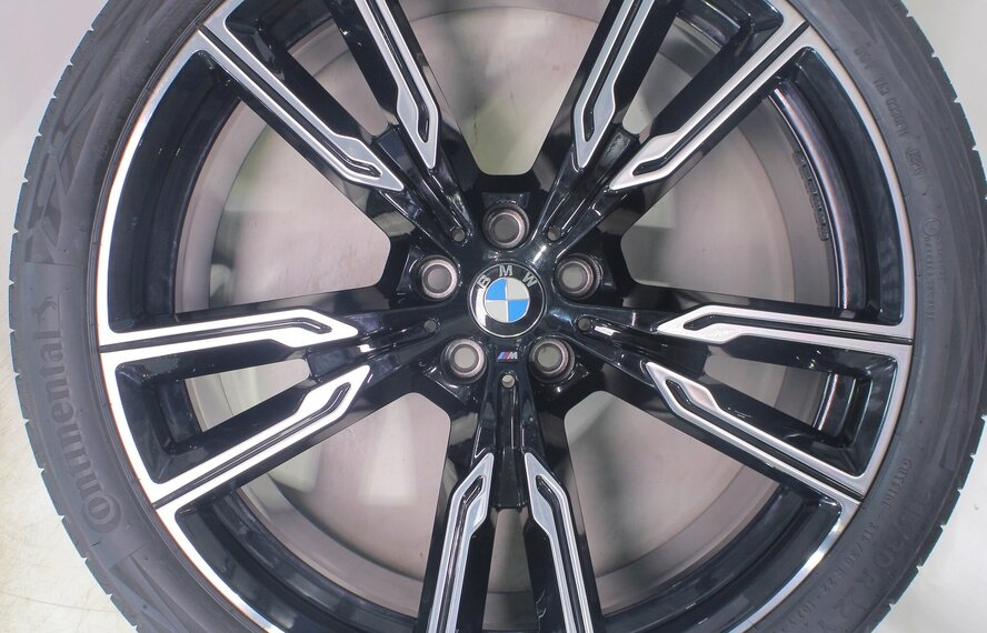 BMW BMW X5 G05 X6 G06 747M 22 Zoll Felgen Continental Sommerkompletträder Original