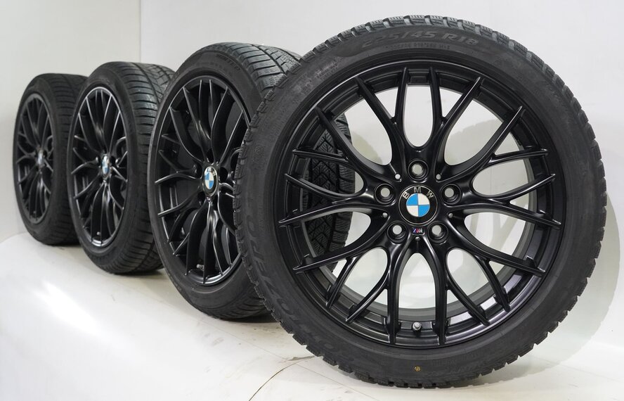BMW BMW 3 4 er F30 F31 F32 F33 F36 405M 18 Zoll Felgen Pirelli Runflat Winterkompletträder Original