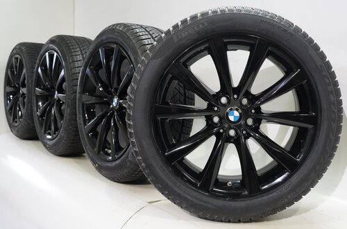 BMW BMW 5 er G30 G31 8 er G14 G15 G16 642 18 Zoll Felgen Pirelli Runflat Winterkompletträder Neu Original