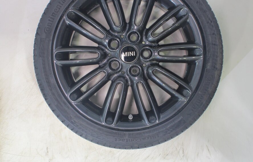 Mini Mini Cooper / S / One / Cabrio F55 F56 F57 500 17 Zoll Felgen Continental Sommerkompletträder Neu Original