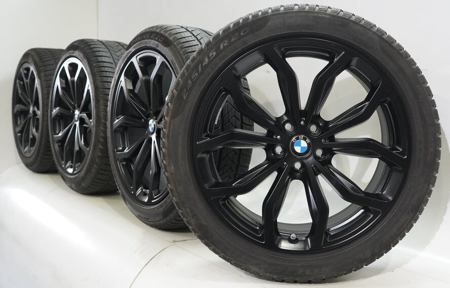 BMW BMW X3 X4 G01 G02 695 20 Zoll Felgen Pirelli Runflat Winterkompletträder Original