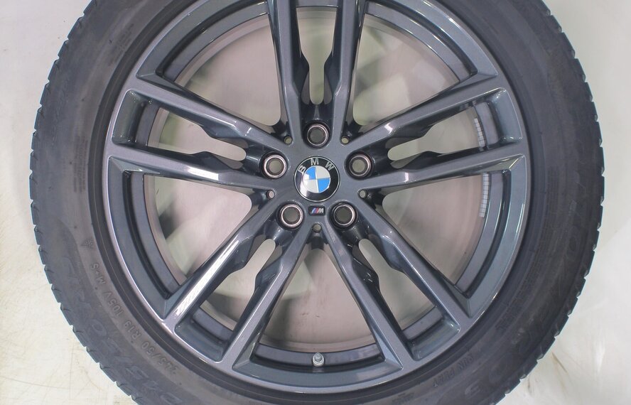 BMW BMW X3 X4 G01 G02 698M 19 Zoll Felgen Pirelli Runflat Winterkompletträder Original