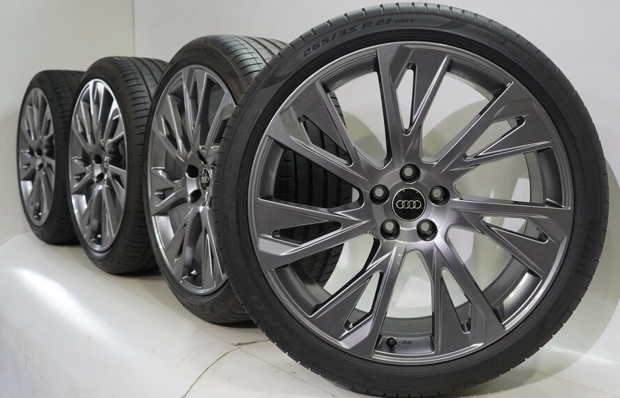 Audi Audi A8 4N 21 Zoll Felgen Pirelli Sommerkompletträder Original