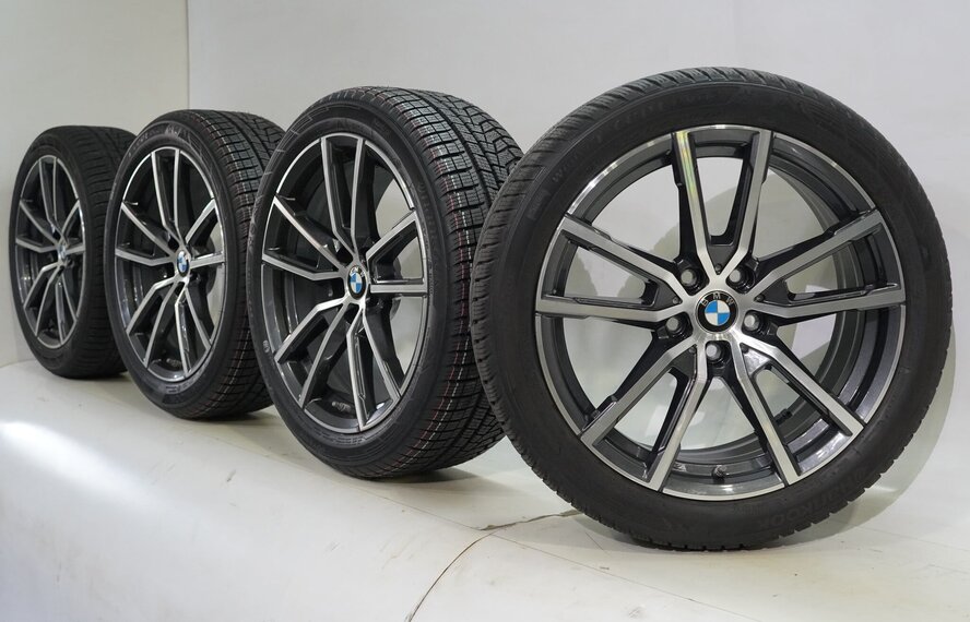 BMW BMW 2 er 3 er 4 er G20 G21 G22 G42 780 18 Zoll Felgen Hankook Runflat Winterkompletträder Neu Original