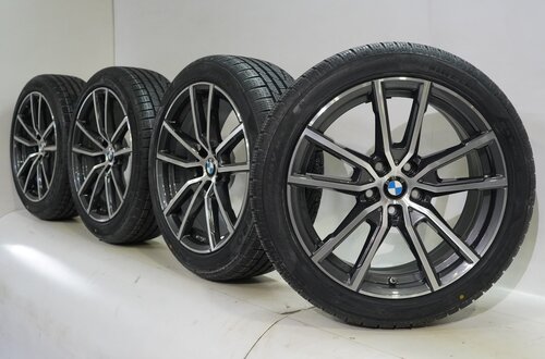 BMW BMW 2 er 3 er 4 er G20 G21 G22 G42 780 18 Zoll Felgen Pirelli Runflat Winterkompletträder Neu Original