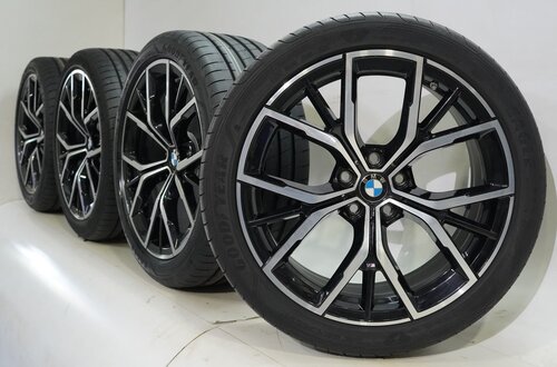 BMW BMW 5 er G30 G31 8 er G14 G15 G16 845M 19 Zoll Felgen Goodyear Sommerkompletträder Neu Original