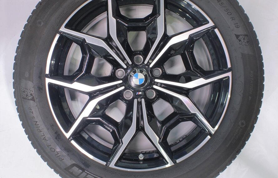 BMW BMW X3 X4 G01 G02 887M 19 Zoll Felgen Michelin Runflat Winterkompletträder Original