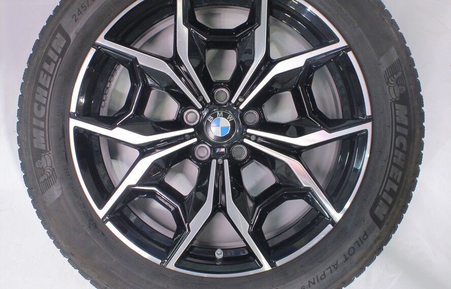 BMW BMW X3 X4 G01 G02 887M 19 Zoll Felgen Michelin Runflat Winterkompletträder Original
