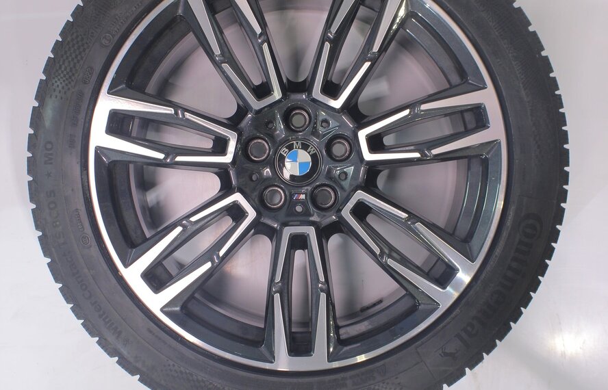 BMW BMW 5 er i5 G60 G61 935M 19 Zoll Felgen Continental Winterkompletträder Neu Original