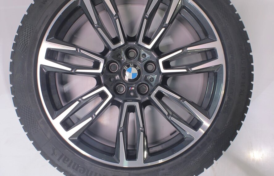 BMW BMW 5 er i5 G60 G61 935M 19 Zoll Felgen Continental Winterkompletträder Neu Original