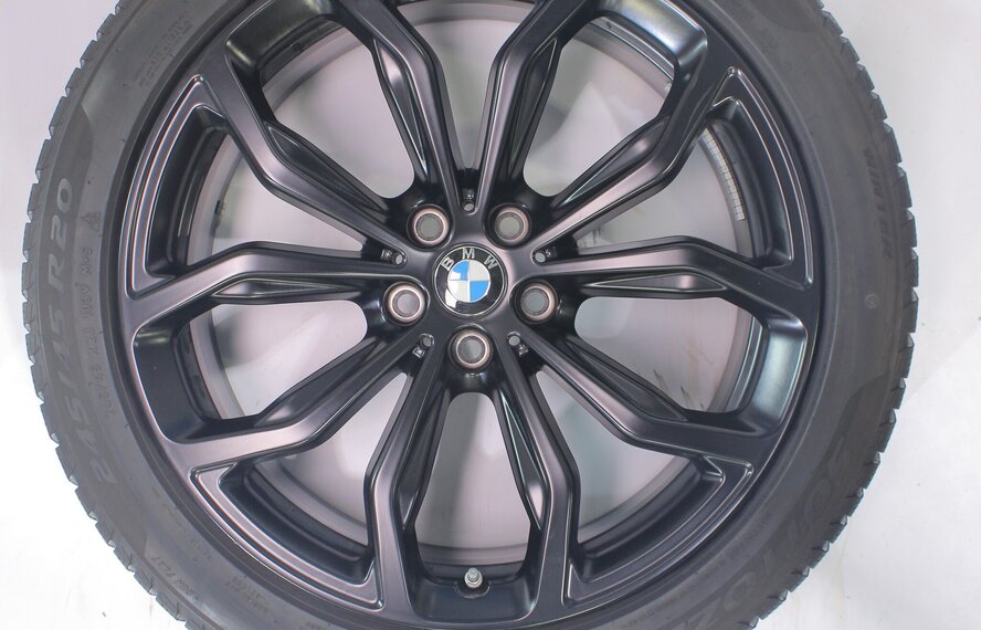 BMW BMW X3 X4 G01 G02 695 20 Zoll Felgen Pirelli Runflat Winterkompletträder Original