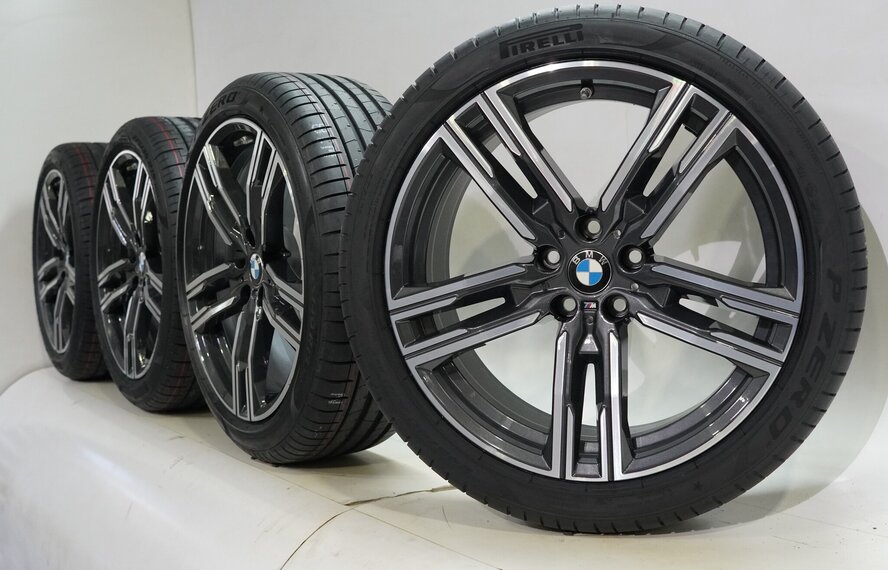 BMW BMW 5 er G30 G31 8 er G14 G15 G16 727M 19 Zoll Felgen Pirelli Sommerkompletträder Neu Original