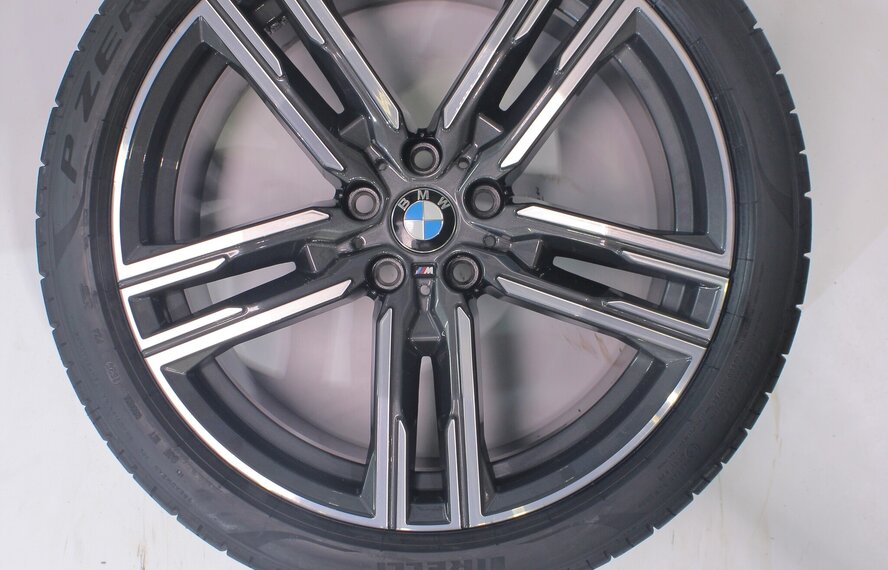 BMW BMW 5 er G30 G31 8 er G14 G15 G16 727M 19 Zoll Felgen Pirelli Sommerkompletträder Neu Original