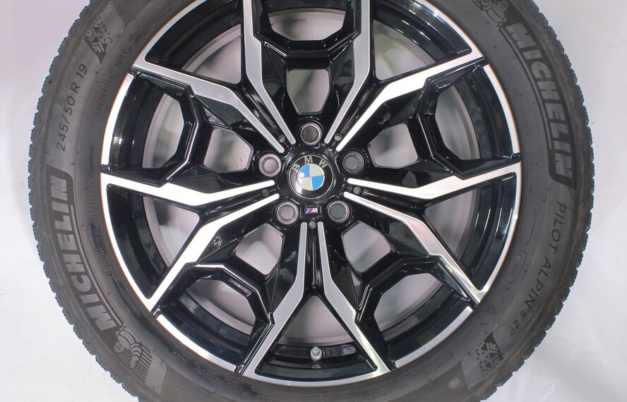 BMW BMW X3 X4 G01 G02 887M 19 Zoll Felgen Michelin Runflat Winterkompletträder Original