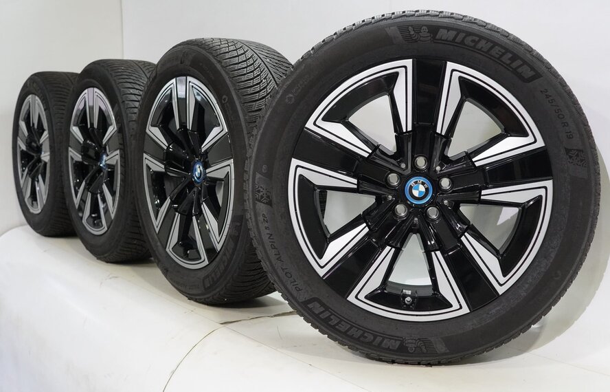 BMW BMW iX3 G08 842 19 Zoll Felgen Michelin Runflat Winterkompletträder Original