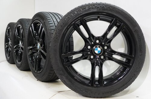 BMW BMW 3 4 er F30 F31 F32 F33 F36 400M 18 Zoll Felgen Continental Sommerkompletträder Original