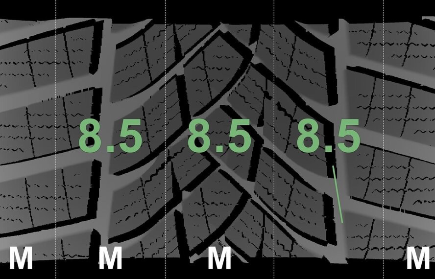 BMW BMW 4 er i4 G26 851 17 Zoll Felgen Goodyear Winterkompletträder Original