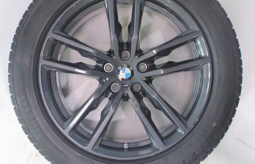 BMW BMW X3 X4 G01 G02 698M 19 Zoll Felgen Pirelli Runflat Winterkompletträder Original