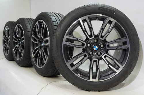 BMW BMW 5 er i5 G60 G61 935M 19 Zoll Felgen Pirelli Sommerkompletträder Original