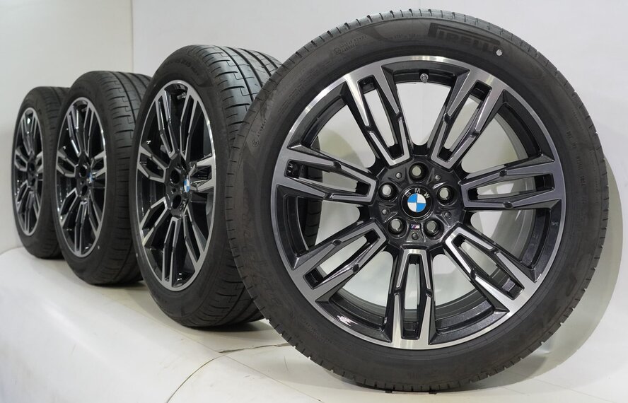 BMW BMW 5 er i5 G60 G61 935M 19 Zoll Felgen Pirelli Sommerkompletträder Original