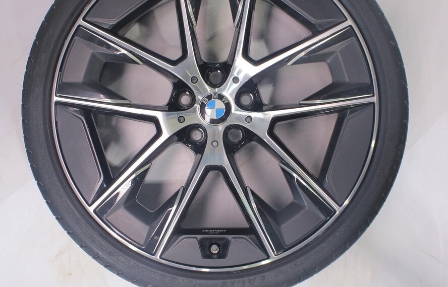 BMW BMW 5 er G30 G31 8 er G14 G15 G16 1001M 20 Zoll Felgen Goodyear Runflat Sommerkompletträder Neu Original
